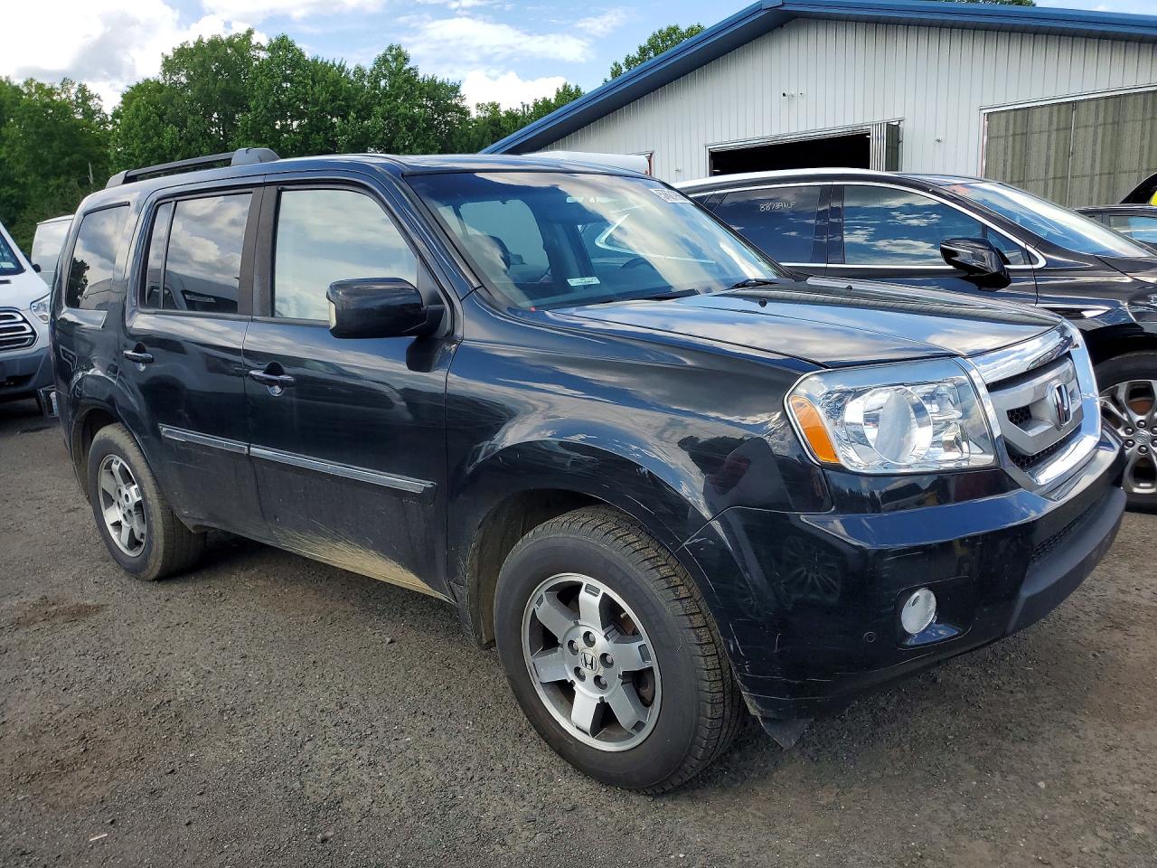 2009 Honda Pilot Touring Черный vin: 5FNYF48809B028947