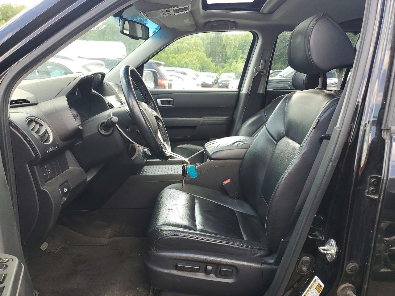 2009 Honda Pilot Touring Черный vin: 5FNYF48809B028947