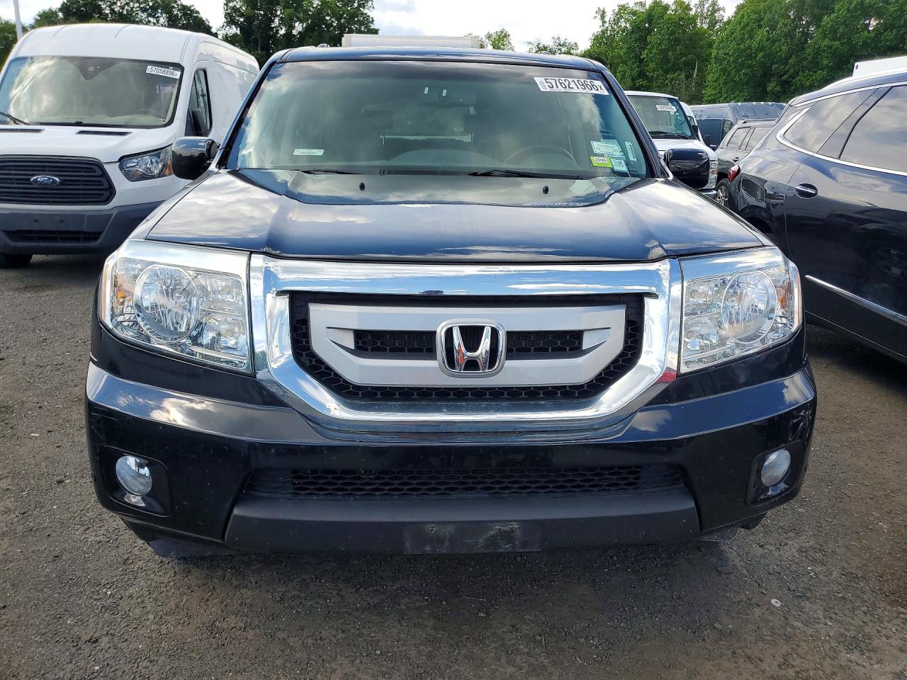 2009 Honda Pilot Touring Черный vin: 5FNYF48809B028947