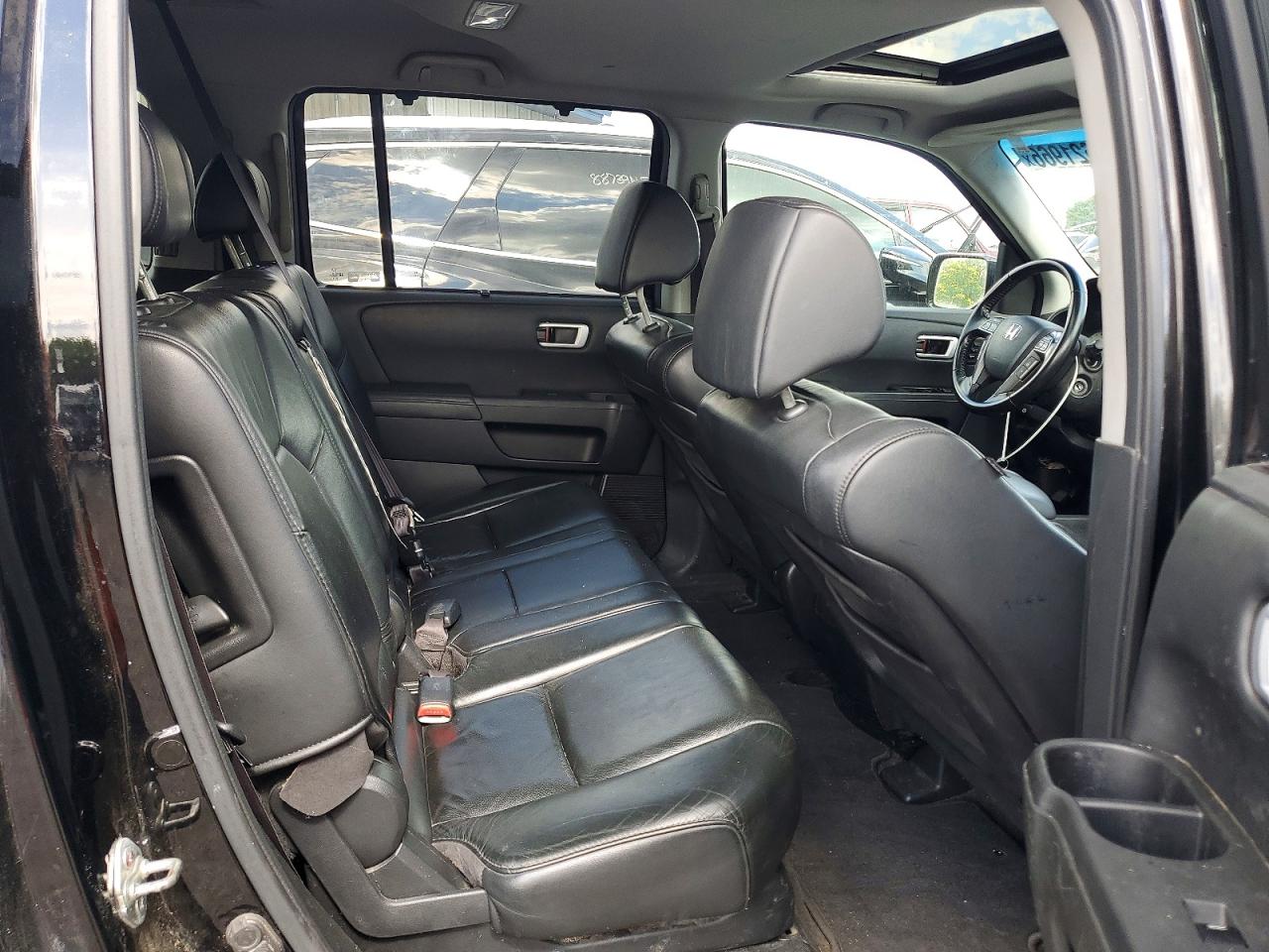 2009 Honda Pilot Touring Черный vin: 5FNYF48809B028947