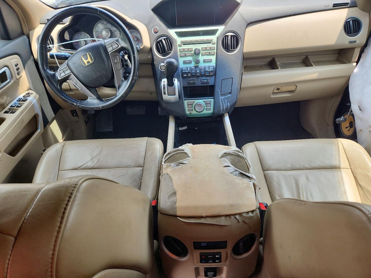 2009 Honda Pilot Touring Серый vin: 5FNYF48809B046994