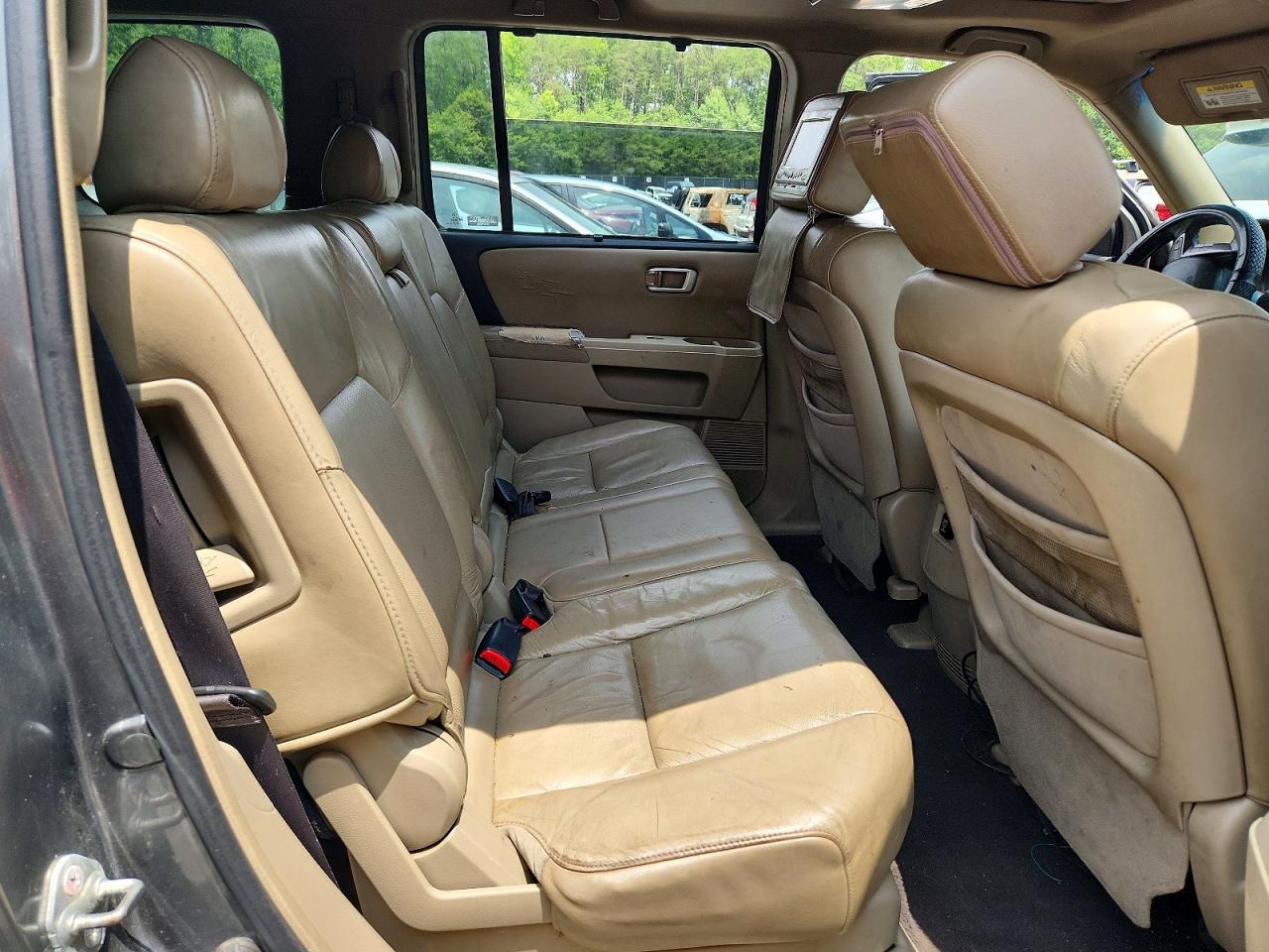 2009 Honda Pilot Touring Серый vin: 5FNYF48809B046994