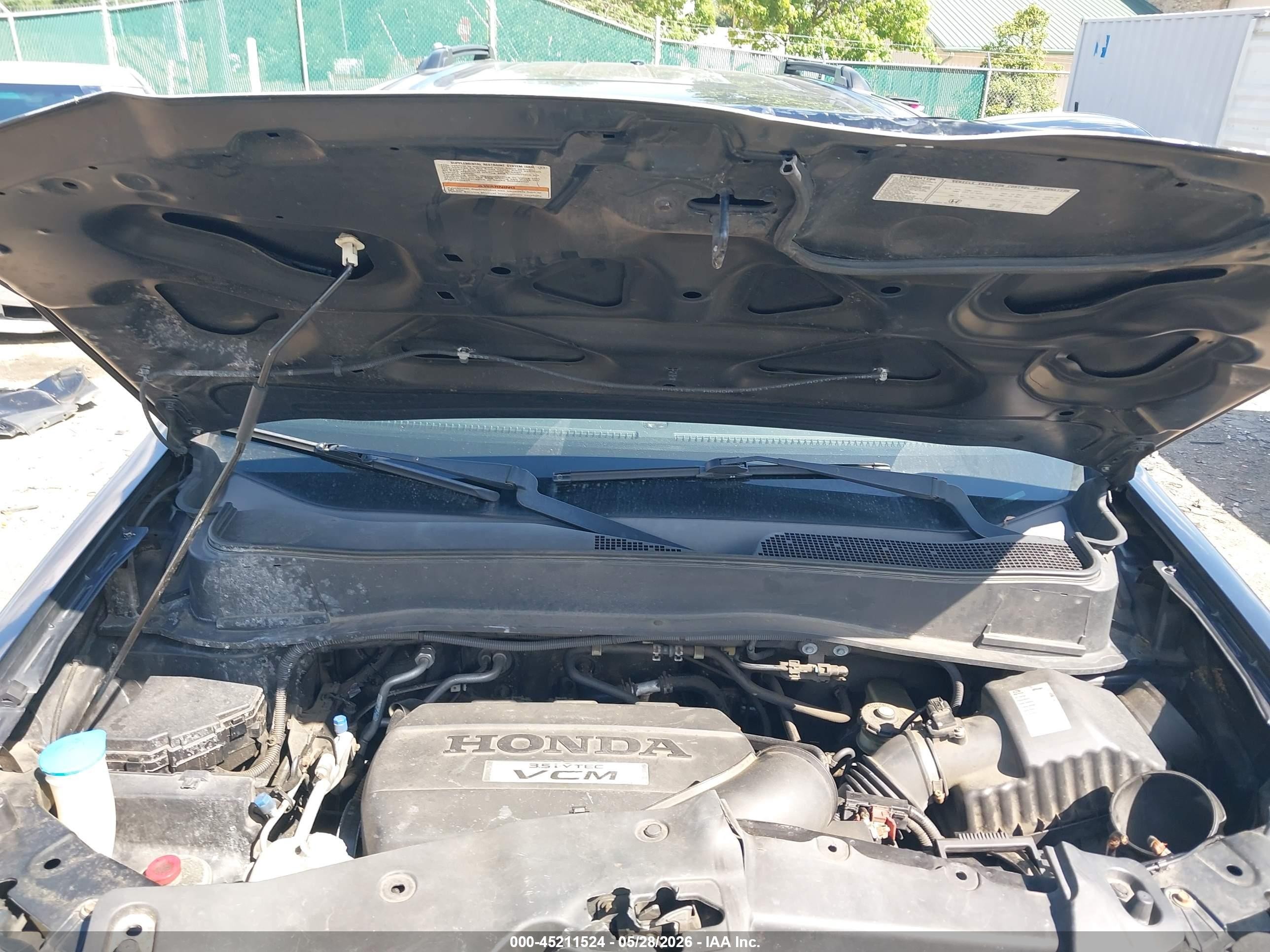 2009 Honda Pilot Touring Черный vin: 5FNYF48829B016038