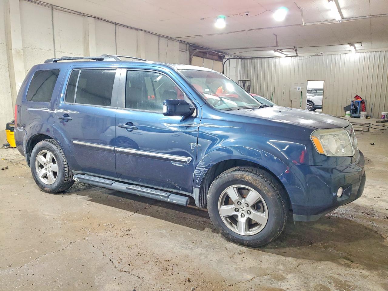 2009 Honda Pilot Touring Blue vin: 5FNYF48829B051288