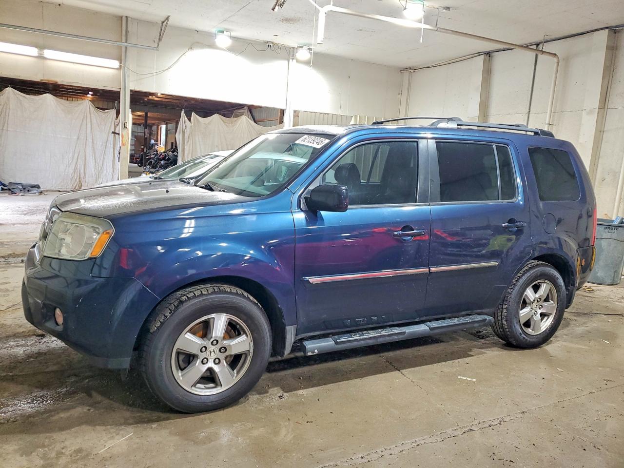2009 Honda Pilot Touring Blue vin: 5FNYF48829B051288