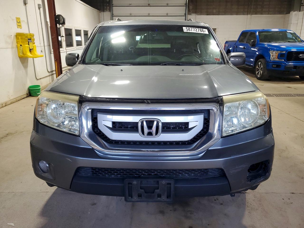 2009 Honda Pilot Touring Gray vin: 5FNYF48889B011619
