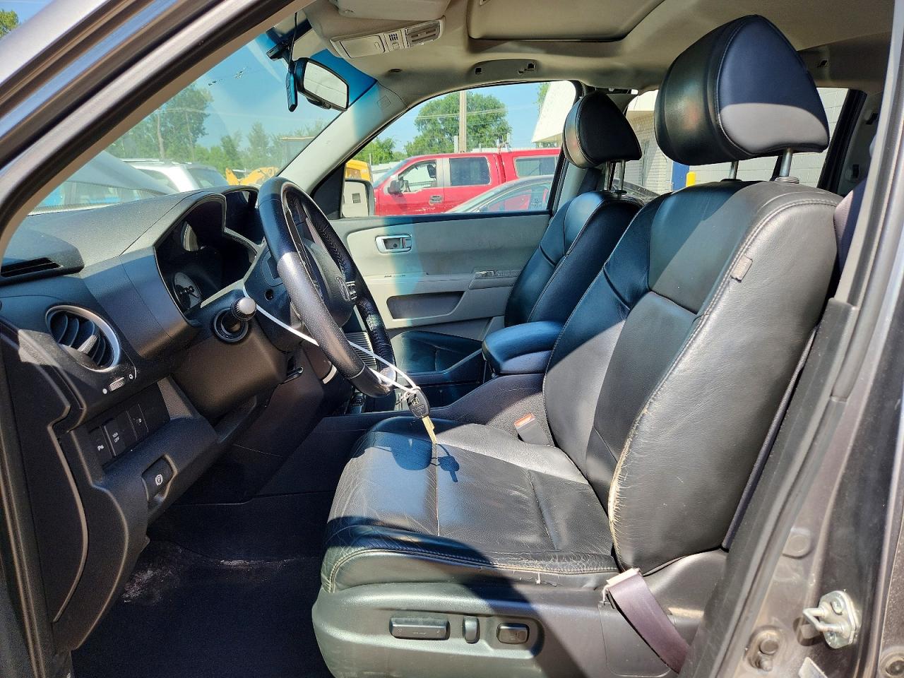 2009 Honda Pilot Touring Gray vin: 5FNYF48889B011619