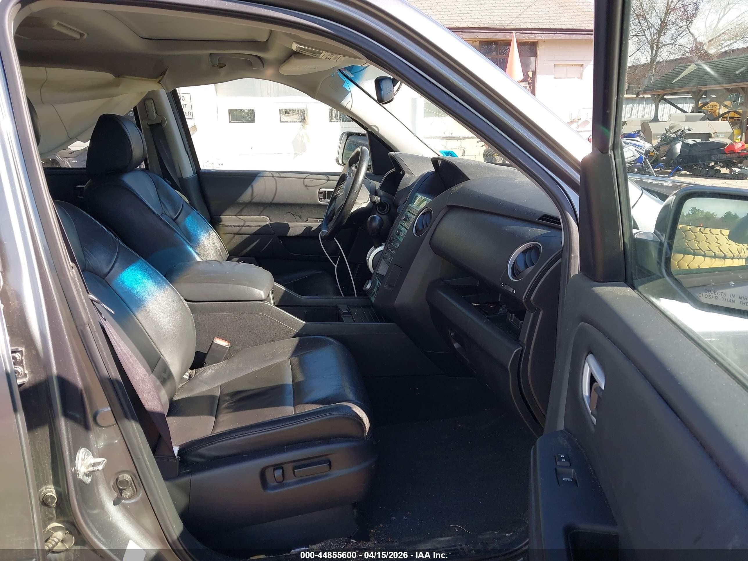 2009 Honda Pilot Touring Gray vin: 5FNYF48909B041075