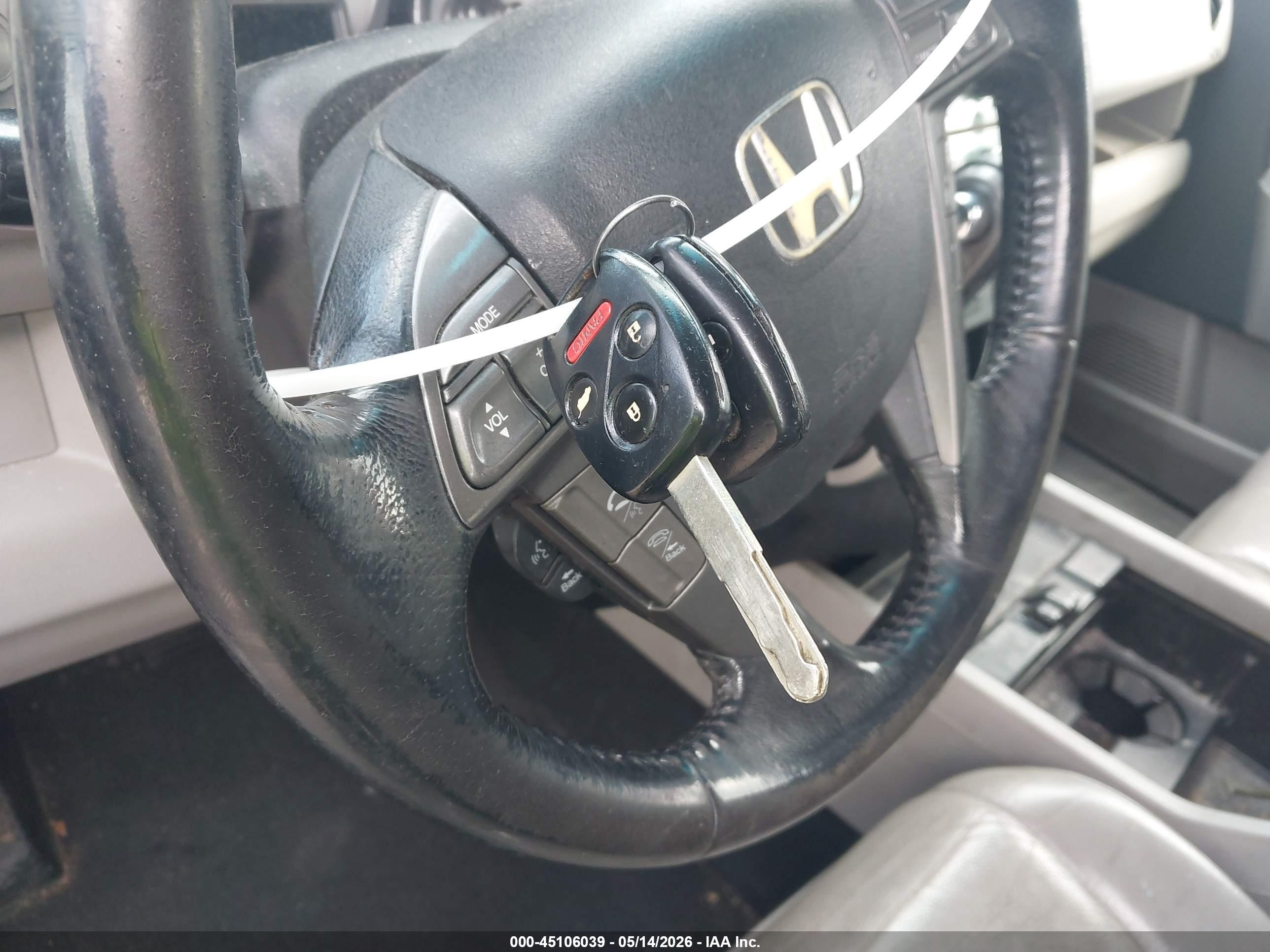 2009 Honda Pilot Touring Gray vin: 5FNYF48919B010174