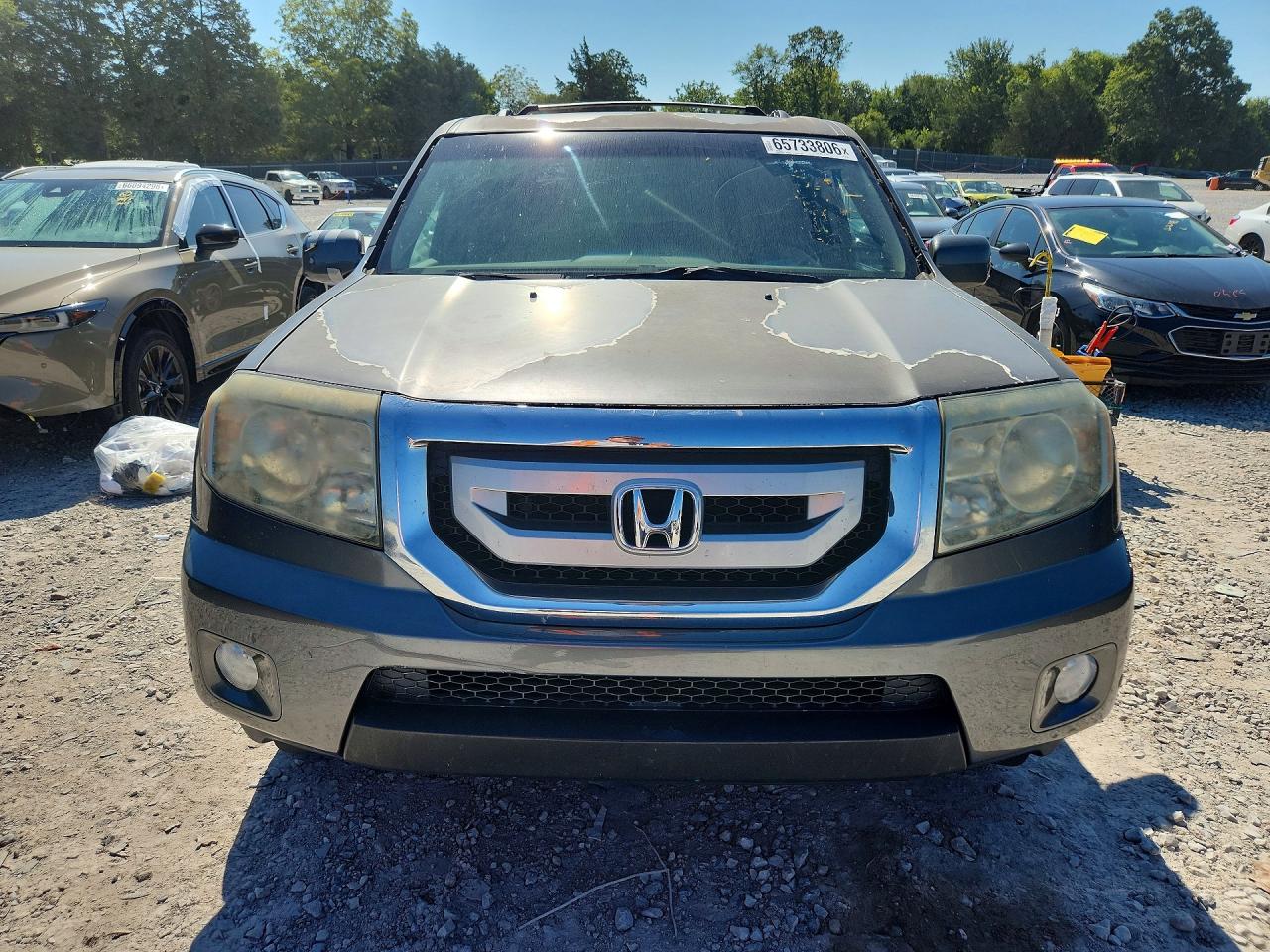 2009 Honda Pilot Touring Brown vin: 5FNYF48919B037827