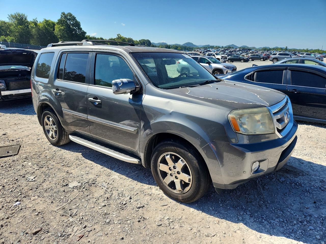 2009 Honda Pilot Touring Brown vin: 5FNYF48919B037827