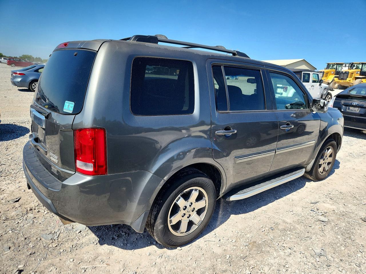 2009 Honda Pilot Touring Brown vin: 5FNYF48919B037827