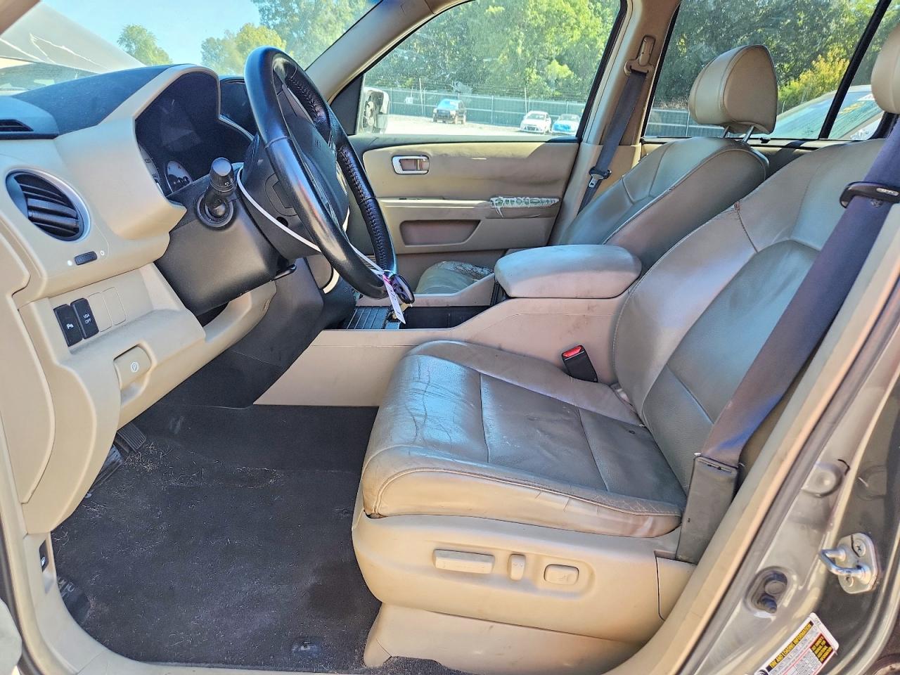 2009 Honda Pilot Touring Brown vin: 5FNYF48919B037827