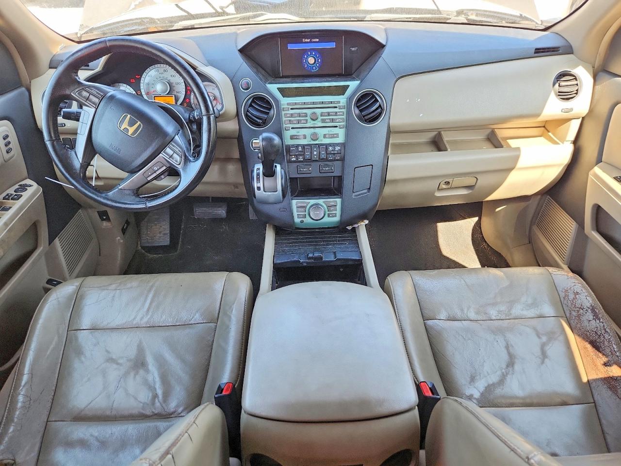 2009 Honda Pilot Touring Brown vin: 5FNYF48919B037827