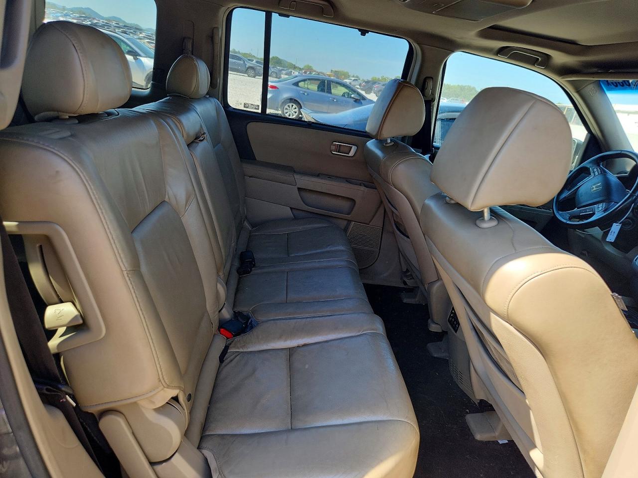 2009 Honda Pilot Touring Brown vin: 5FNYF48919B037827