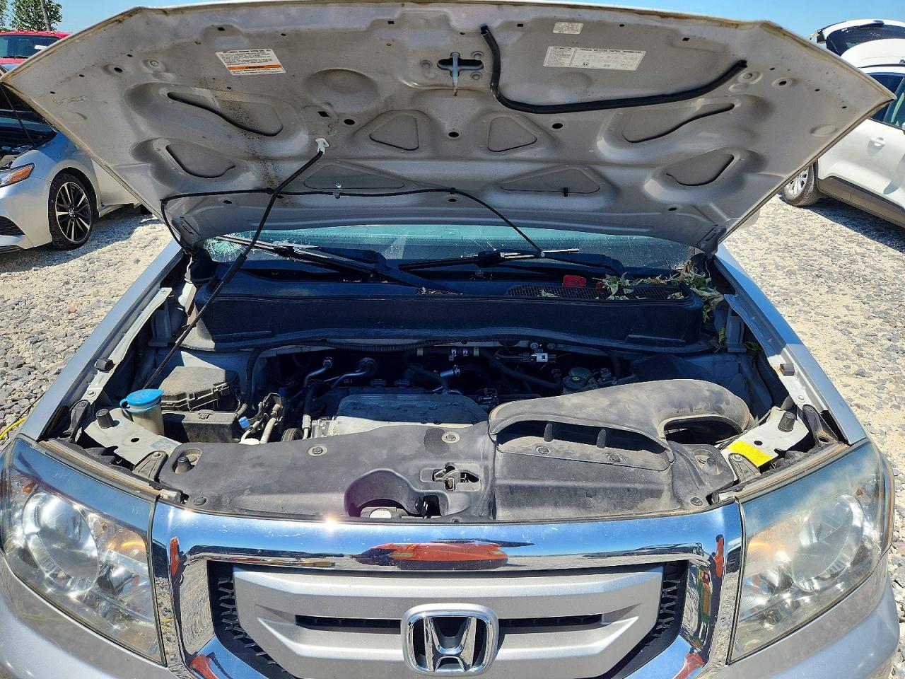 2009 Honda Pilot Touring Silver vin: 5FNYF48929B003508