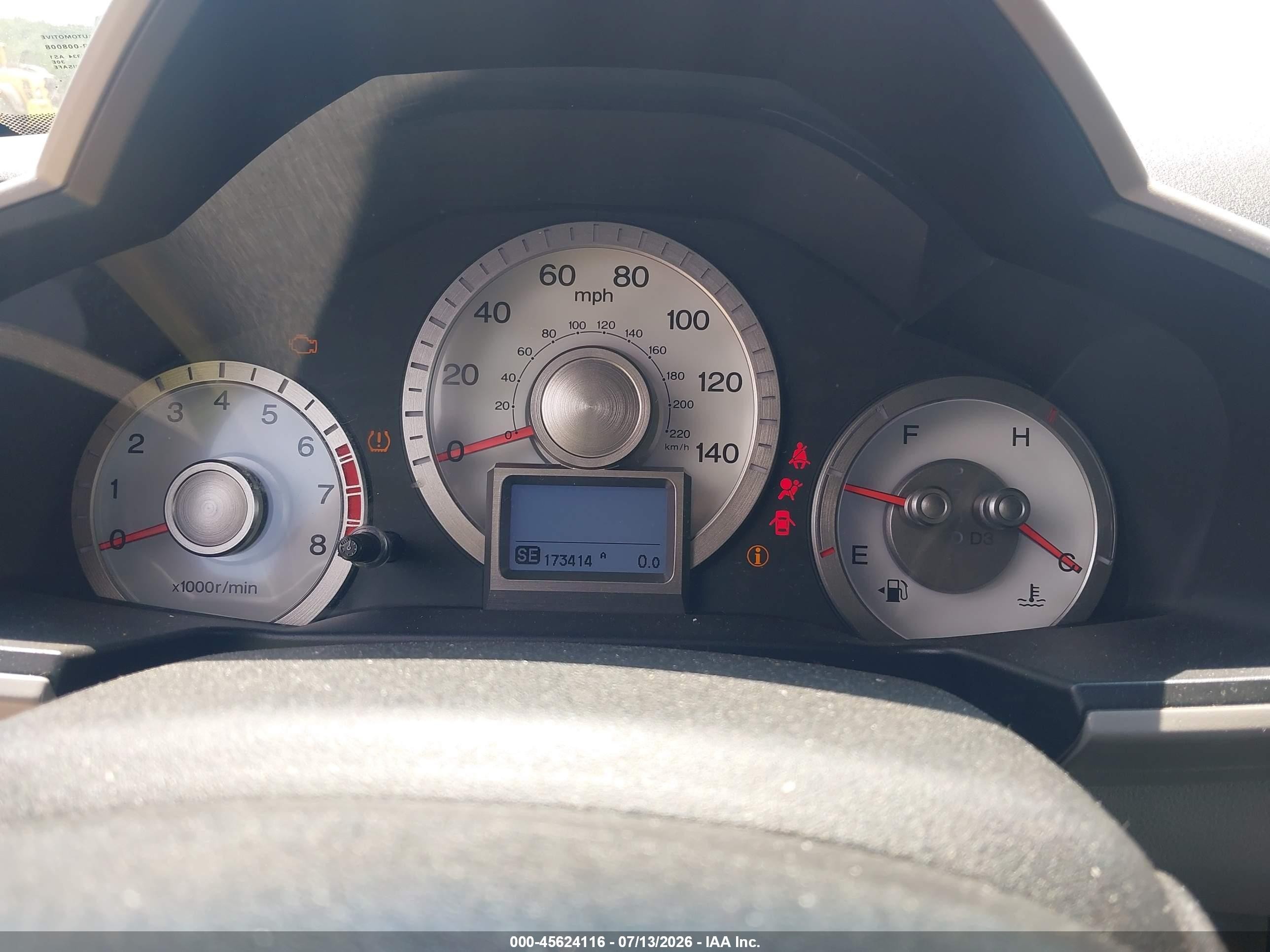 2009 Honda Pilot Touring Синий vin: 5FNYF48949B047610