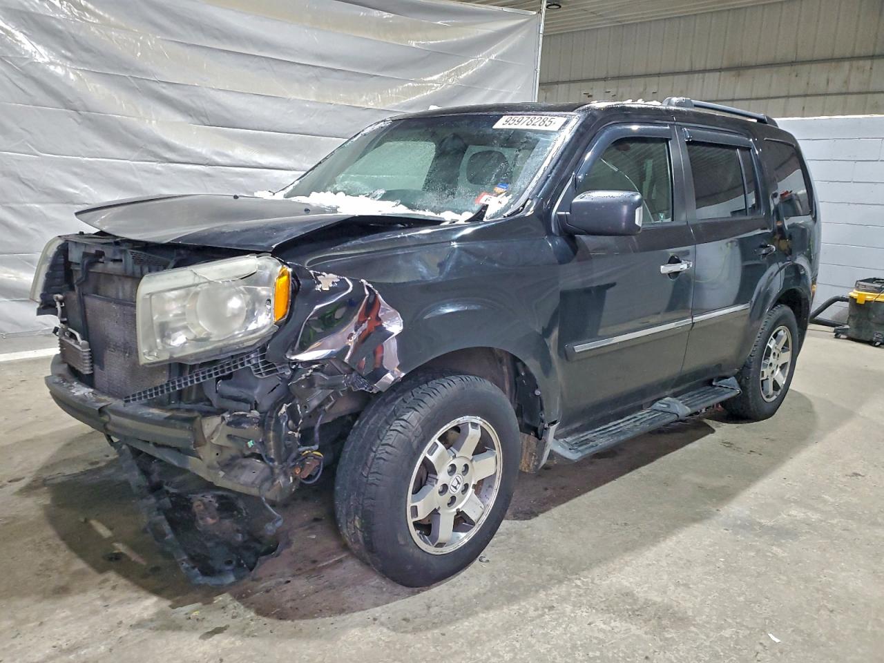 2009 Honda Pilot Черный vin: 5FNYF48969B022594