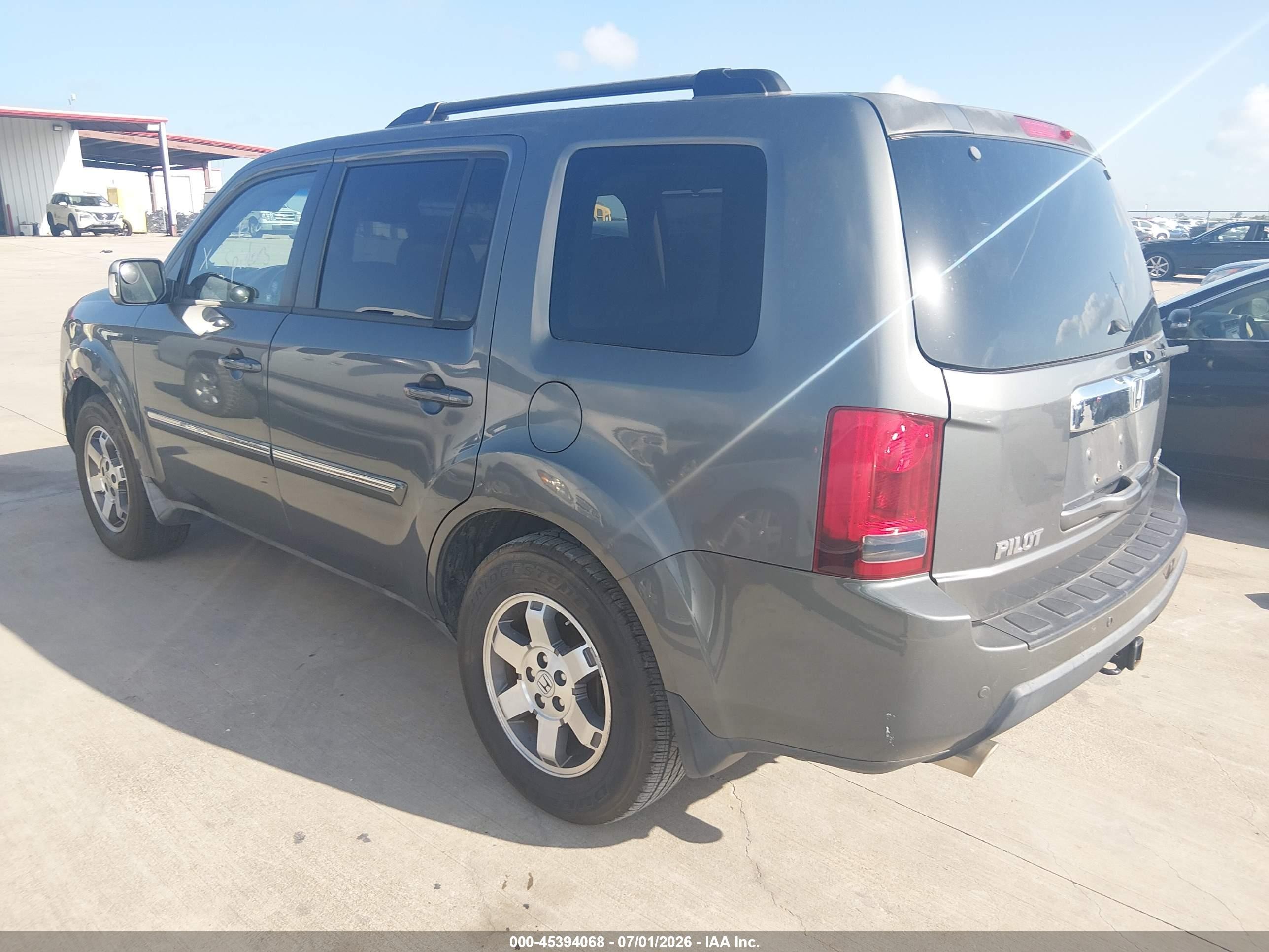 2009 Honda Pilot Touring Gray vin: 5FNYF48979B013614