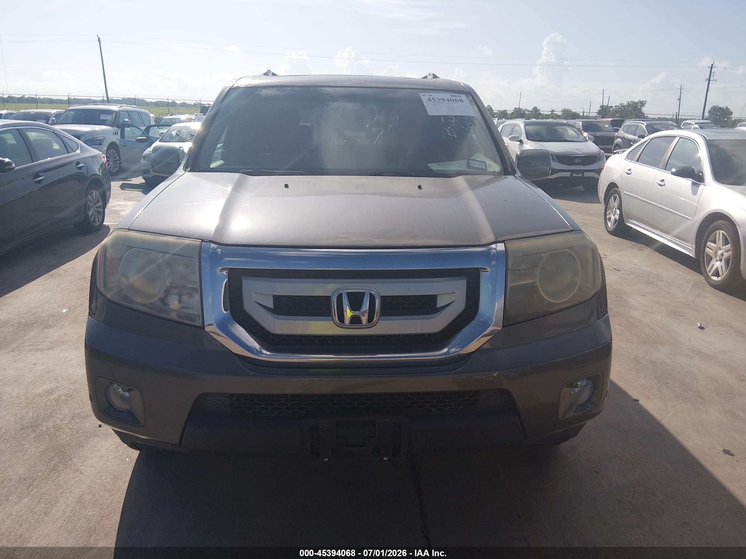2009 Honda Pilot Touring Gray vin: 5FNYF48979B013614
