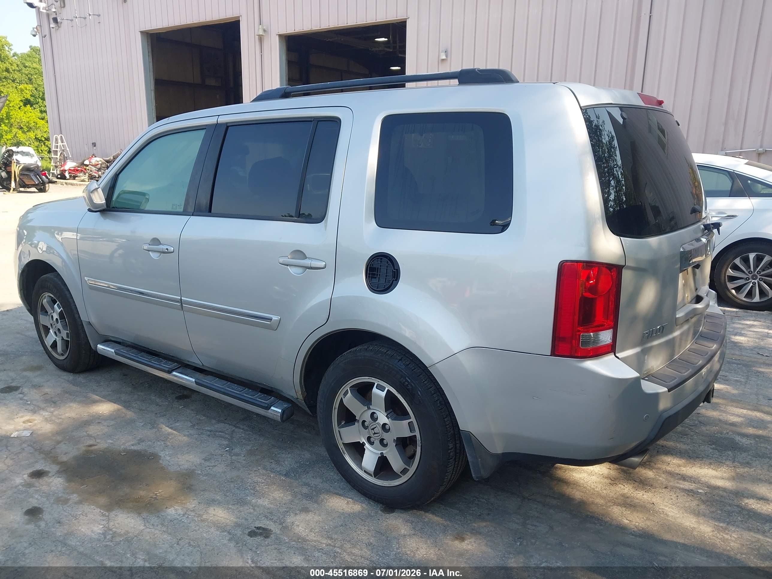 2009 Honda Pilot Touring Gray vin: 5FNYF48979B014150