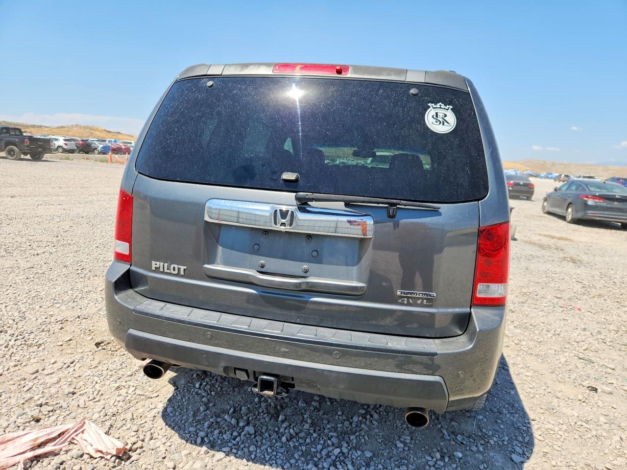 2009 Honda Pilot Touring Серый vin: 5FNYF48989B013900