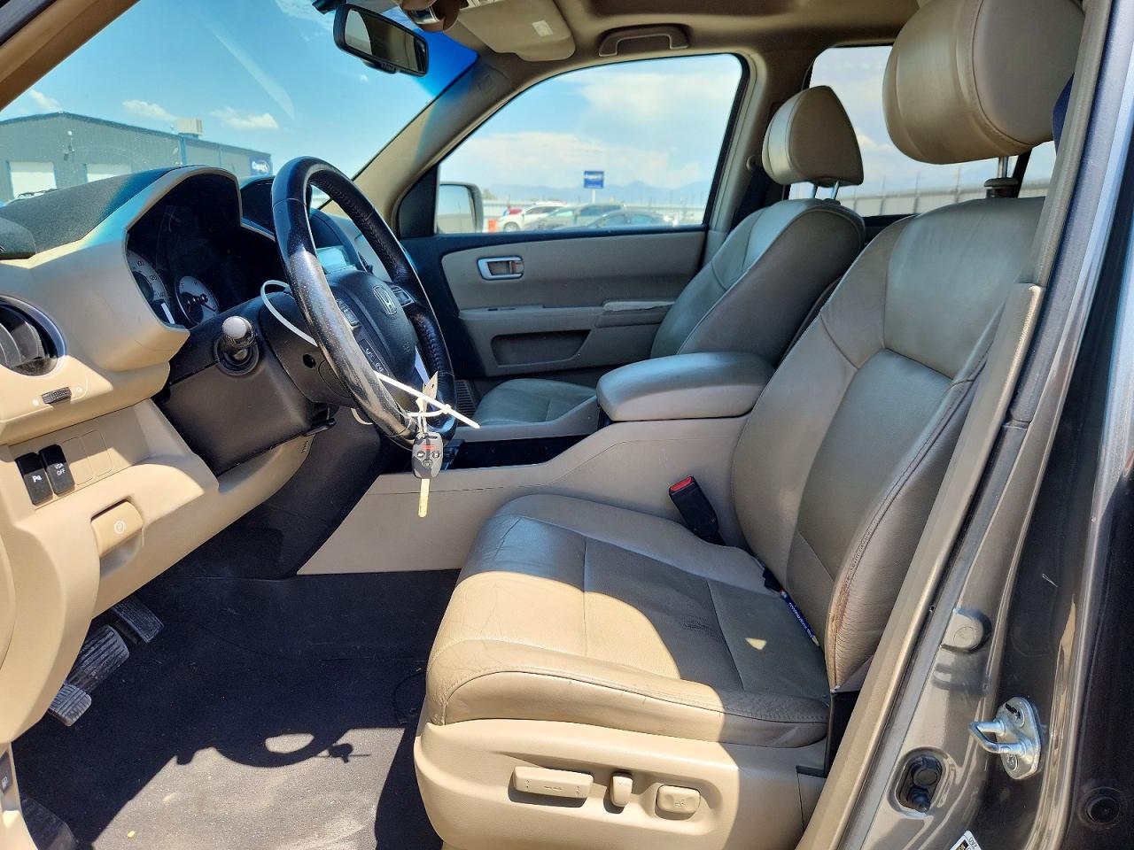 2009 Honda Pilot Touring Серый vin: 5FNYF48989B013900