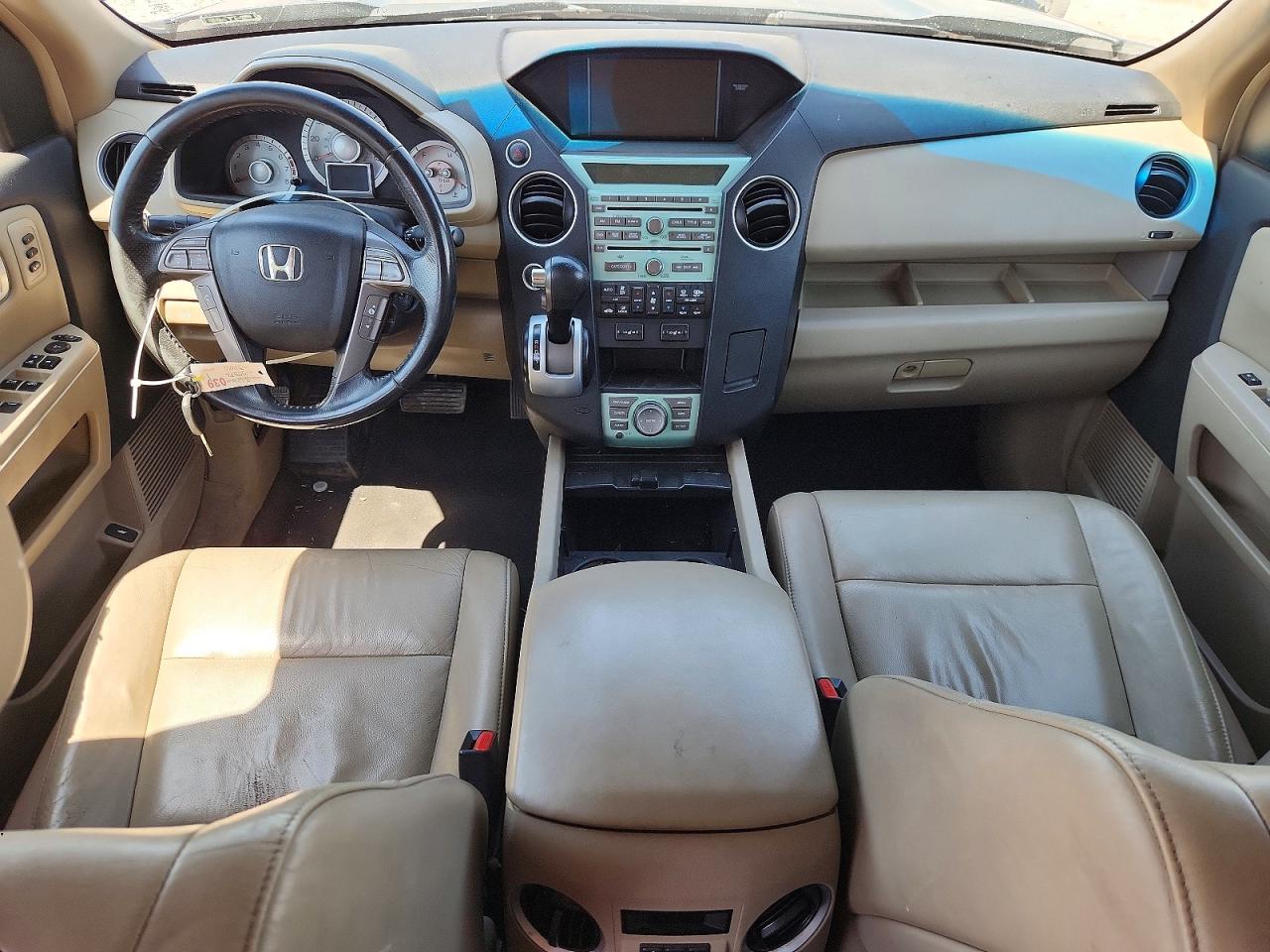 2009 Honda Pilot Touring Серый vin: 5FNYF48989B013900