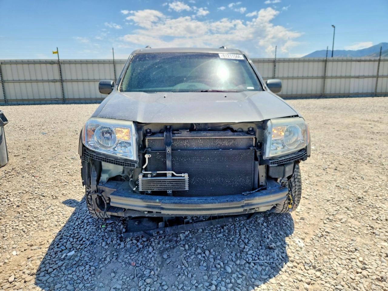2009 Honda Pilot Touring Серый vin: 5FNYF48989B013900