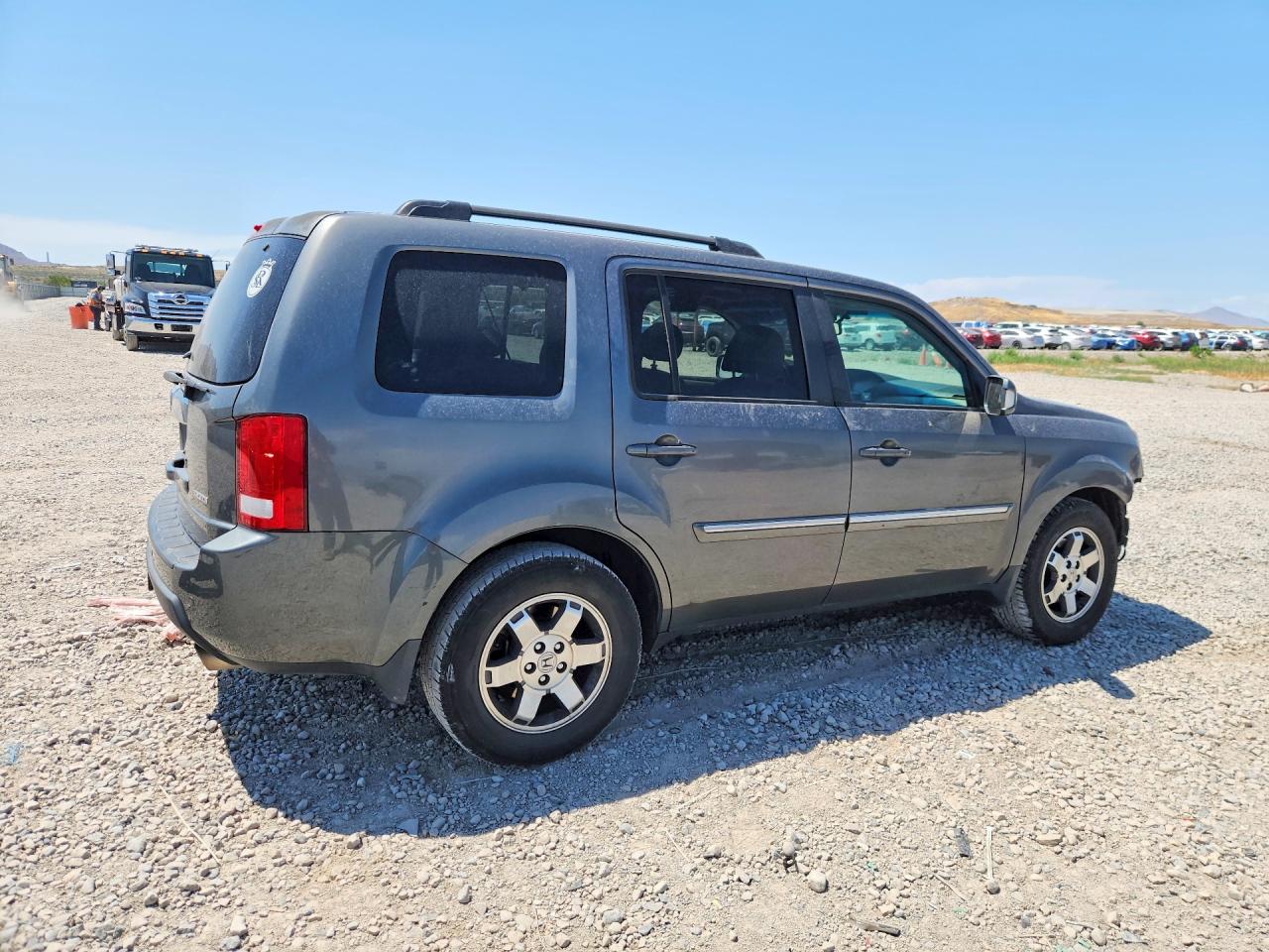 2009 Honda Pilot Touring Серый vin: 5FNYF48989B013900