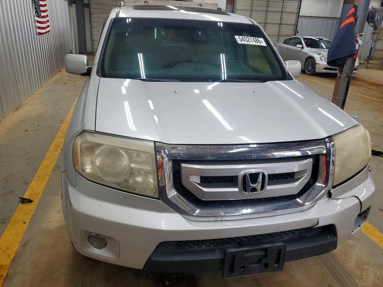 2009 Honda Pilot Silver vin: 5FNYF48999B002436