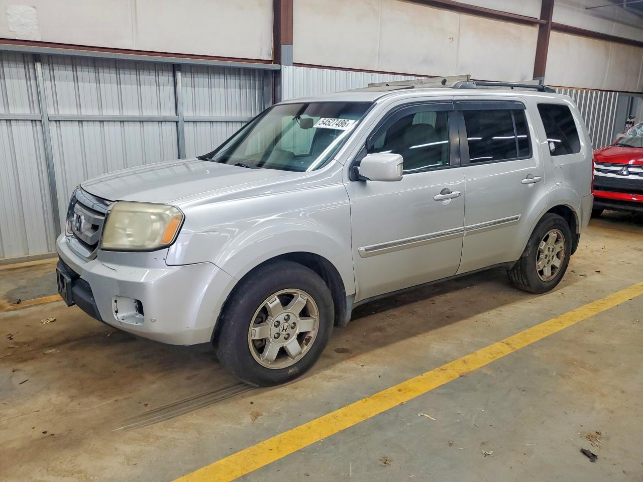2009 Honda Pilot Silver vin: 5FNYF48999B002436