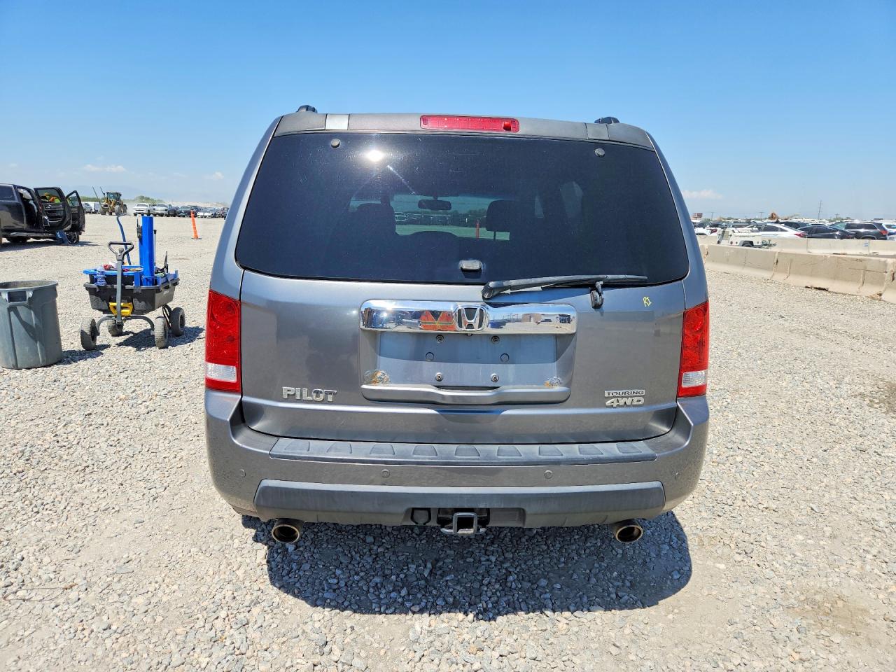 2009 Honda Pilot Touring Серебряный vin: 5FNYF48999B010181