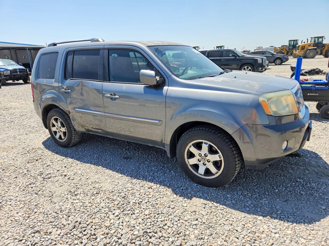 2009 Honda Pilot Touring Серебряный vin: 5FNYF48999B010181