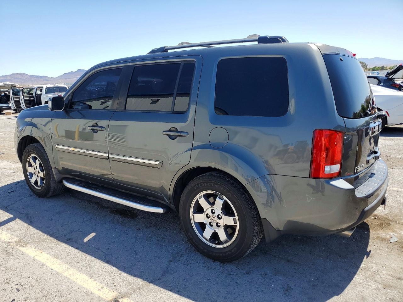 2009 Honda Pilot Touring Gray vin: 5FNYF48999B024145