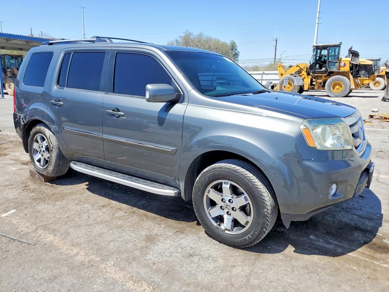 2009 Honda Pilot Touring Gray vin: 5FNYF48999B024145