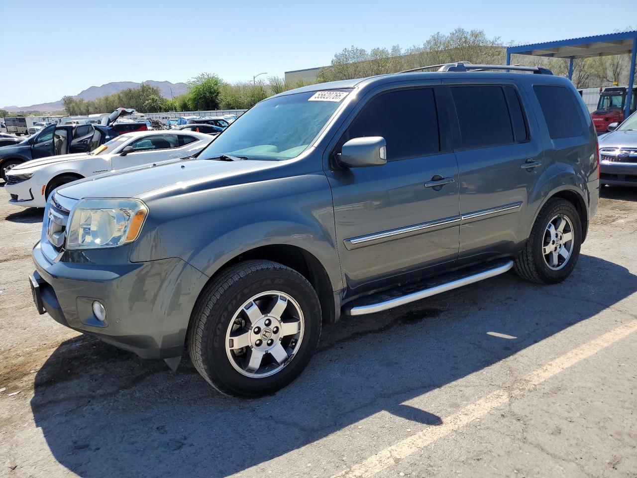 2009 Honda Pilot Touring Gray vin: 5FNYF48999B024145