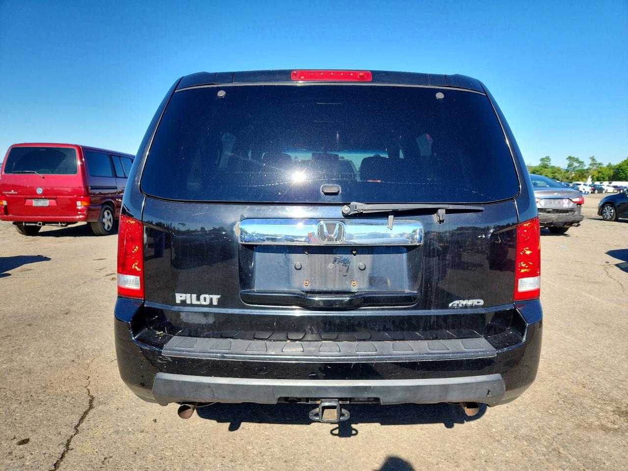 2011 Honda Pilot Lx Black vin: 5FNYF4H20BB014435