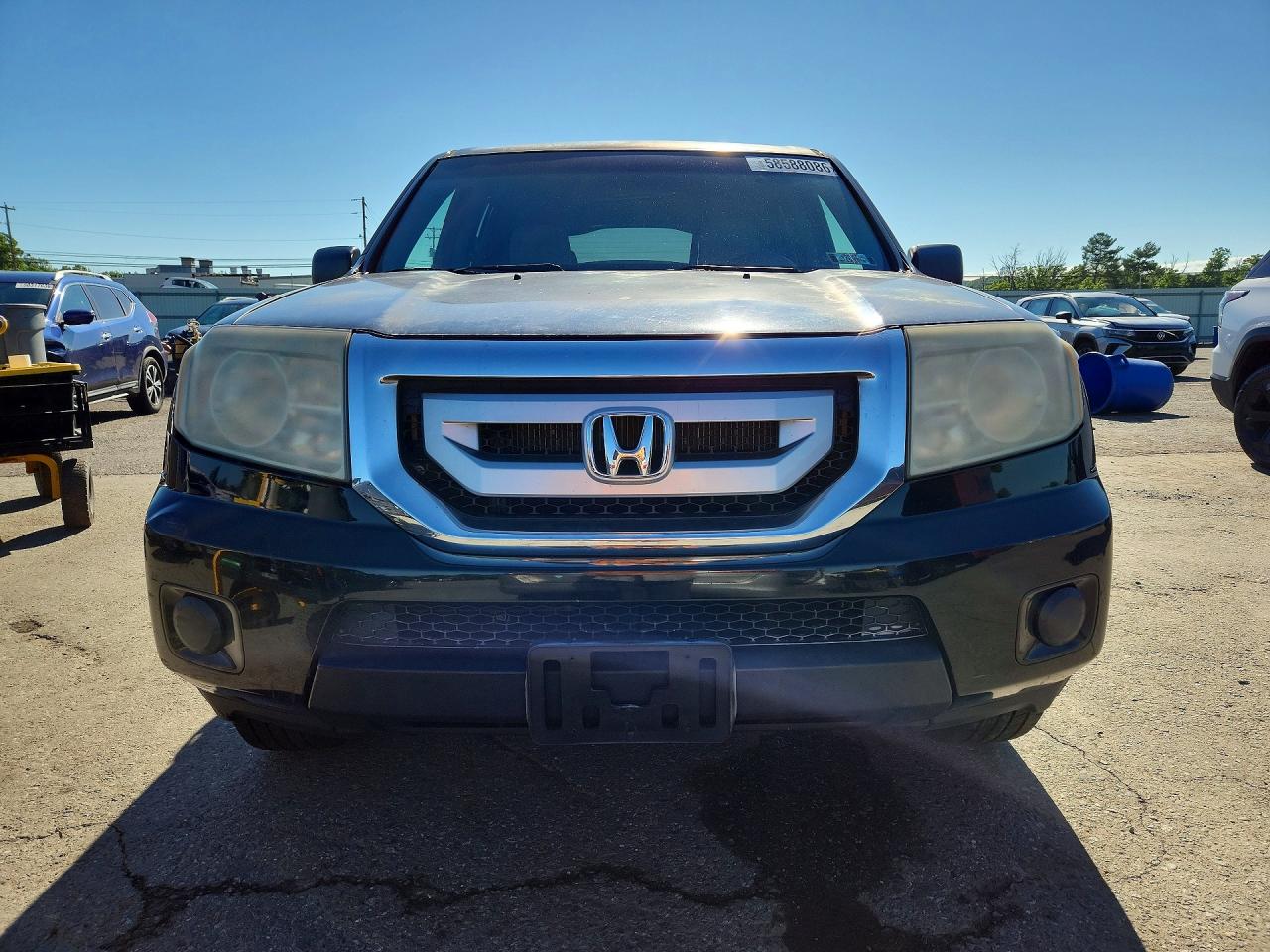 2011 Honda Pilot Lx Black vin: 5FNYF4H20BB014435