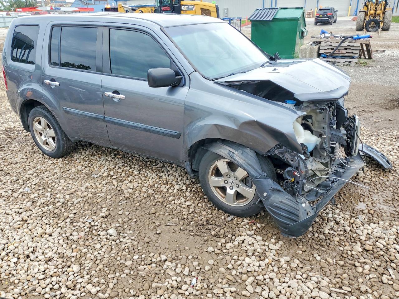 2012 Honda Pilot Lx Charcoal vin: 5FNYF4H20CB022519