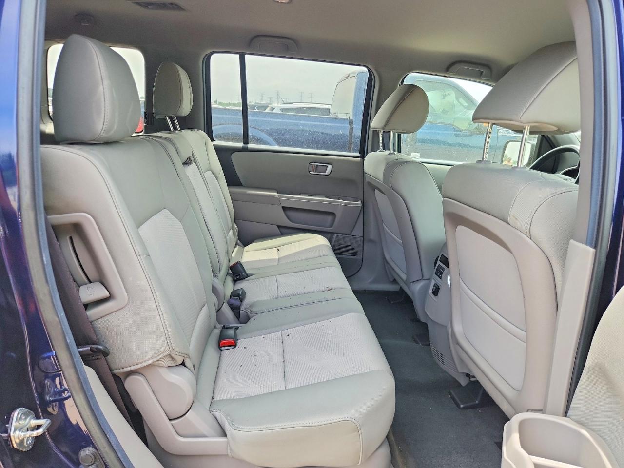 2013 Honda Pilot Lx Blue vin: 5FNYF4H20DB033571