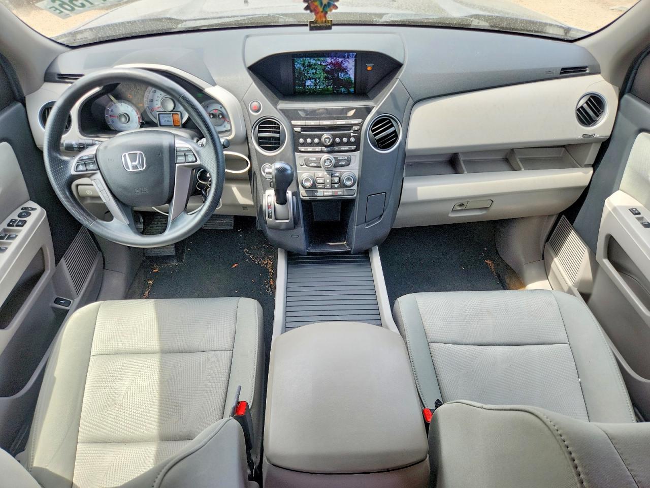 2013 Honda Pilot Lx Blue vin: 5FNYF4H20DB033571