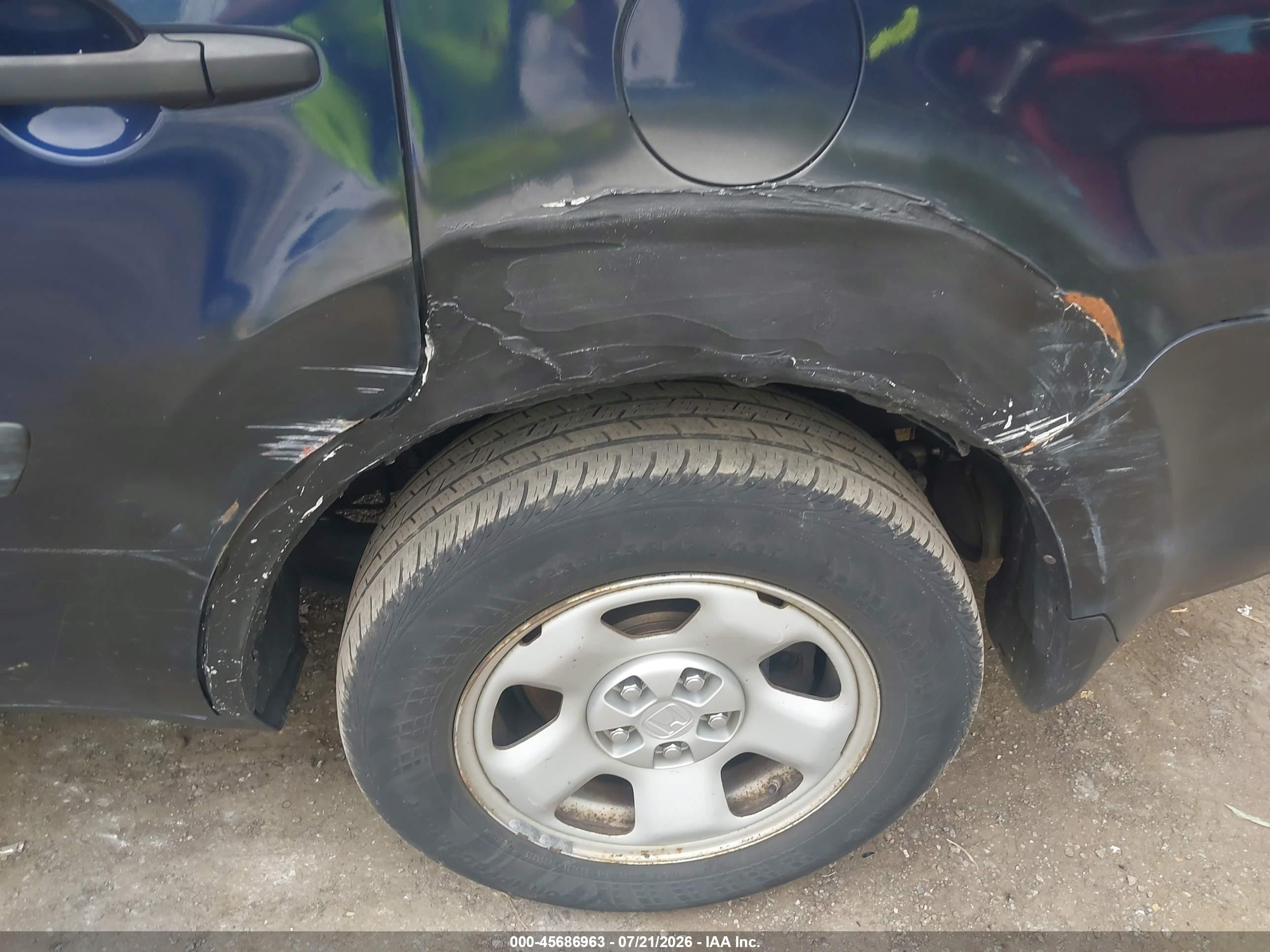 2013 Honda Pilot Lx Dark Blue vin: 5FNYF4H21DB006685