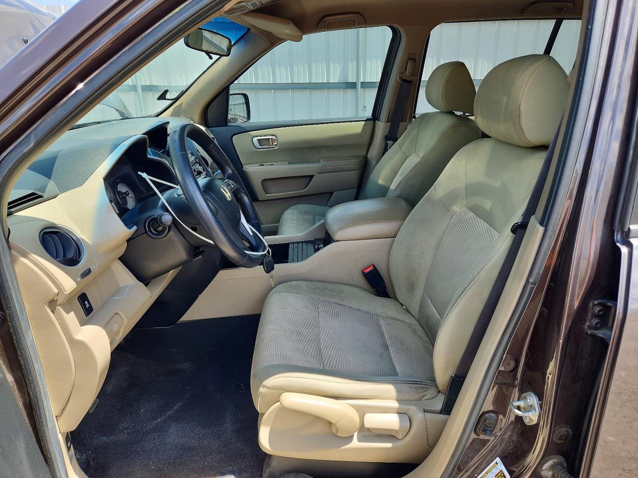 2012 Honda Pilot Lx Gray vin: 5FNYF4H22CB009836