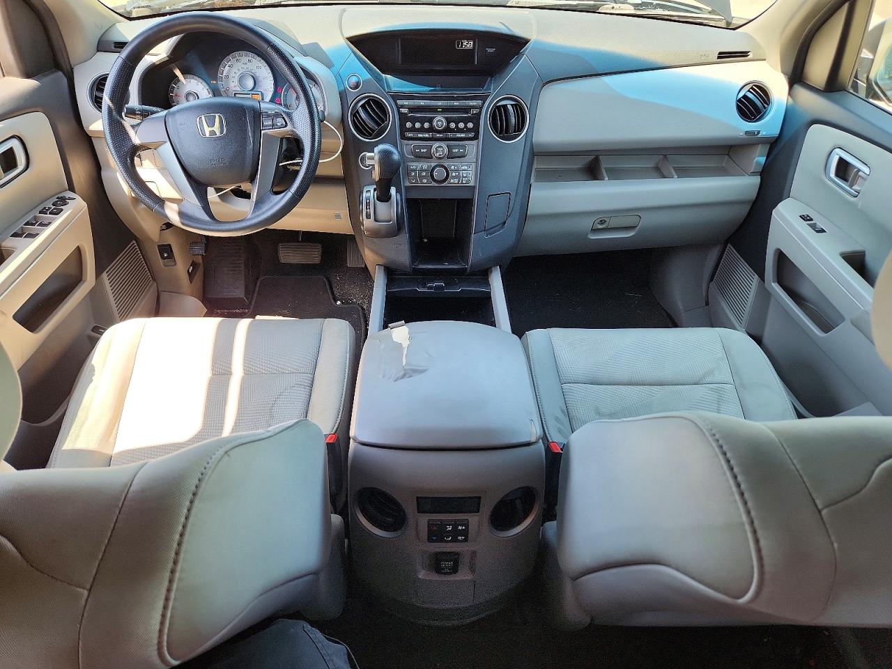 2012 Honda Pilot Lx Черный vin: 5FNYF4H22CB069857