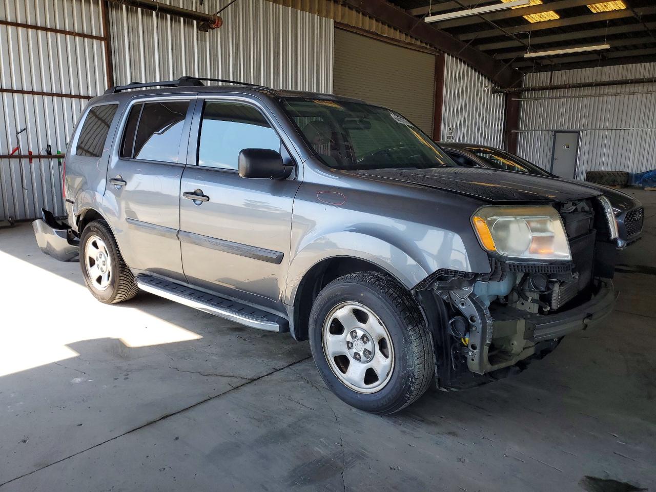 2013 Honda Pilot Lx Серый vin: 5FNYF4H22DB025486