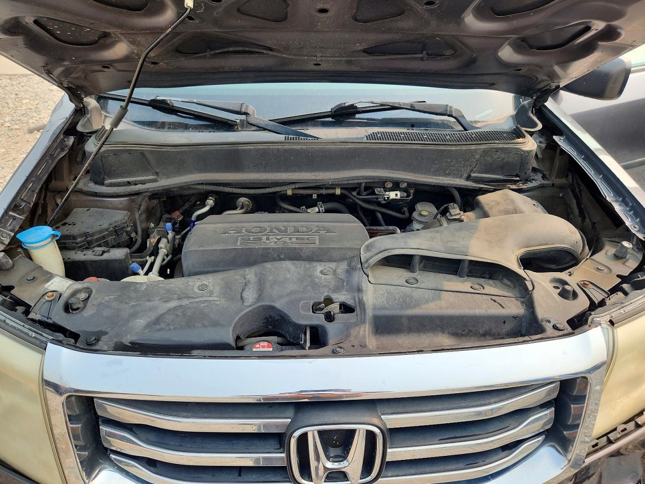 2014 Honda Pilot Lx Gray vin: 5FNYF4H22EB030544