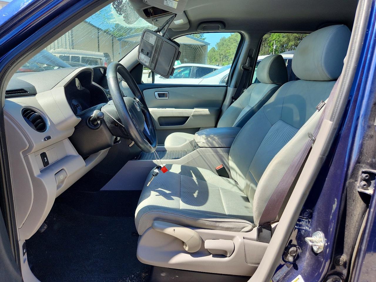 2015 Honda Pilot Lx Blue vin: 5FNYF4H22FB040119