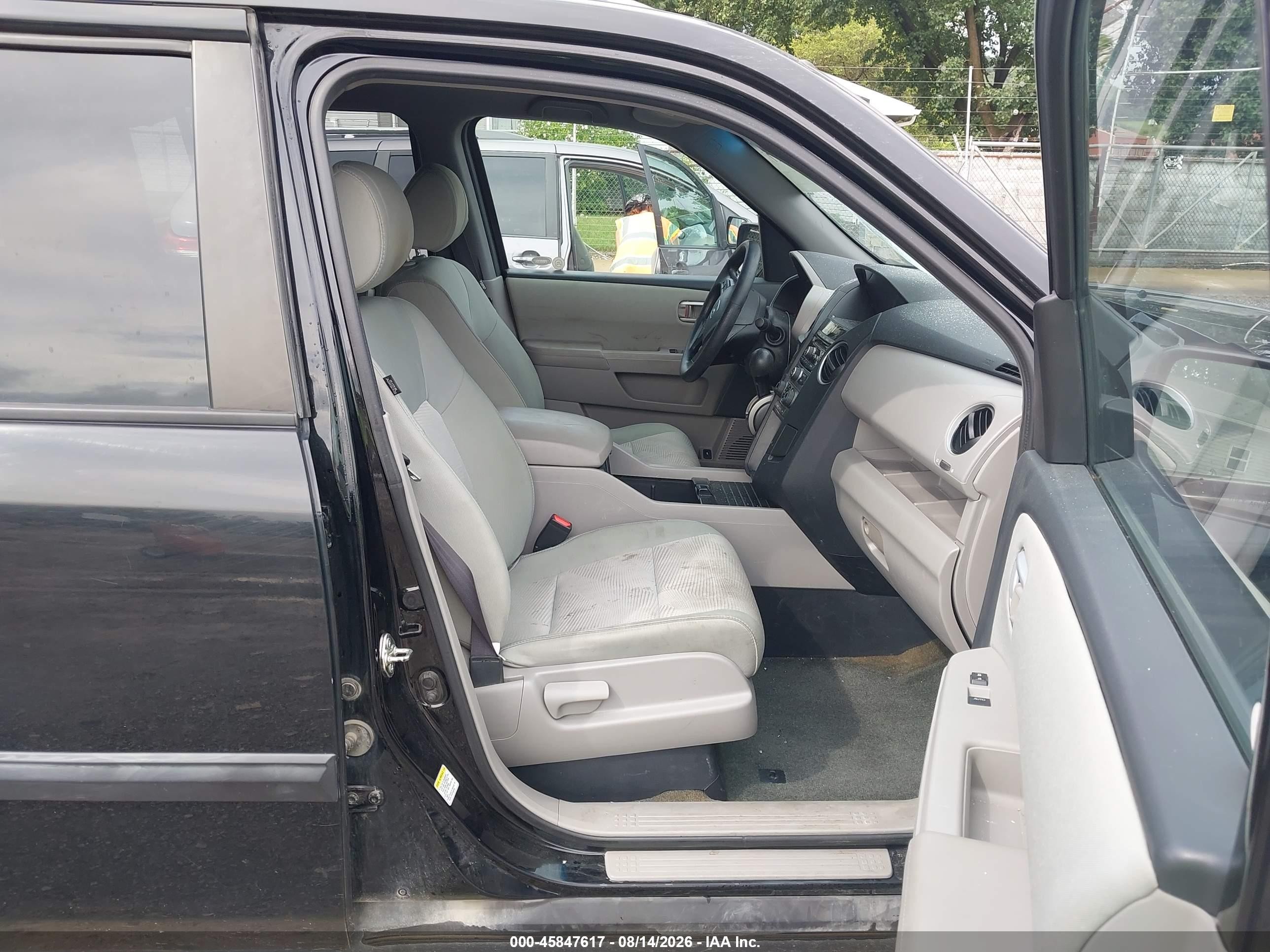 2015 Honda Pilot Lx Black vin: 5FNYF4H22FB062265
