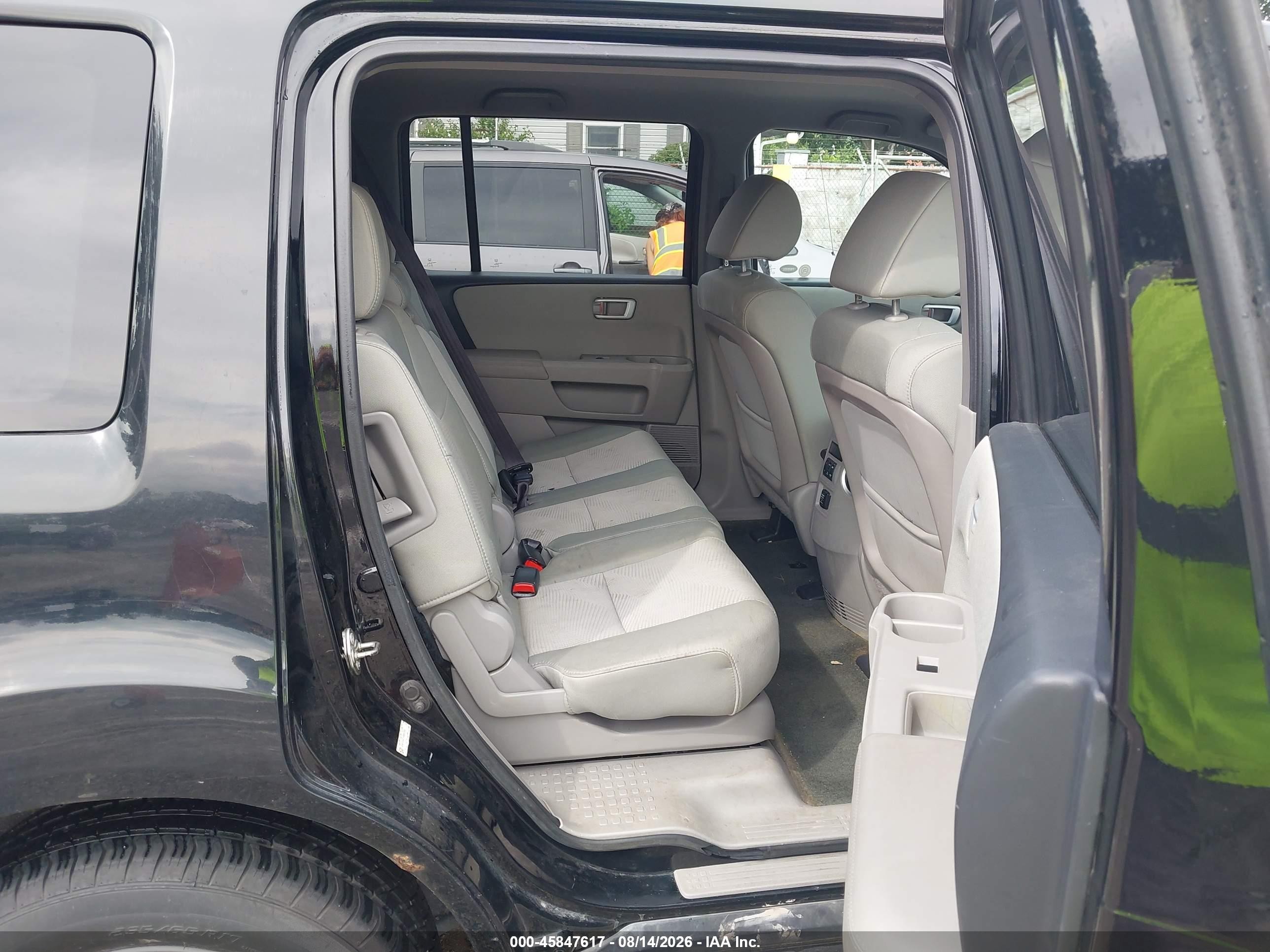 2015 Honda Pilot Lx Black vin: 5FNYF4H22FB062265